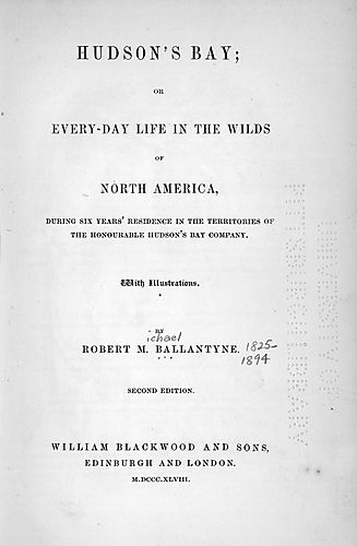 Every-day life in the wilds of North America