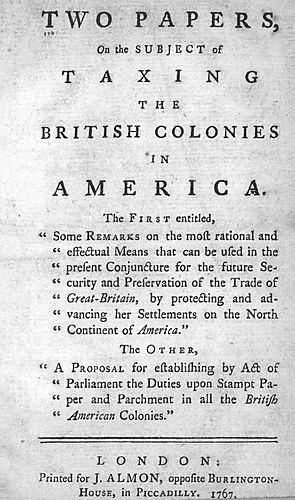 Two papers on the subject of taxing the British colonies in America