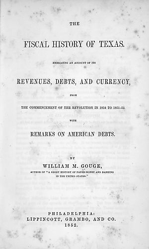 fiscal history of Texas