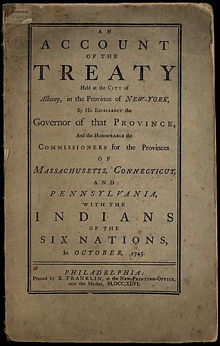 Treaty with Six Nations Indians (1745)