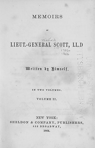 Memoirs of Lieut.-General Scott, LL. D