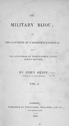 Contents of a soldier's knapsack