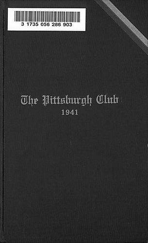 Pittsburgh Club list of members