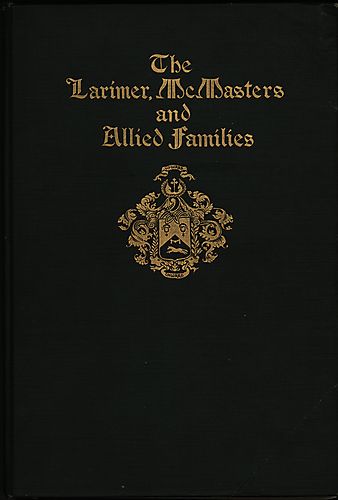 Larimer, McMasters and allied families