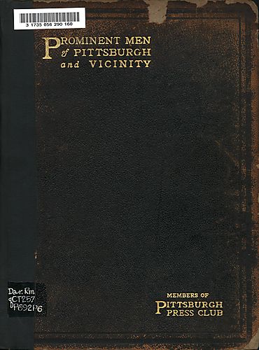 Prominent men of Pittsburgh and vicinity