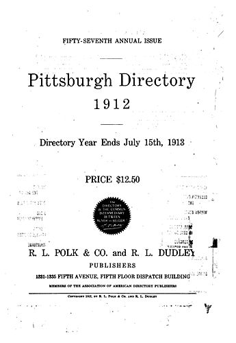 Pittsburgh directory