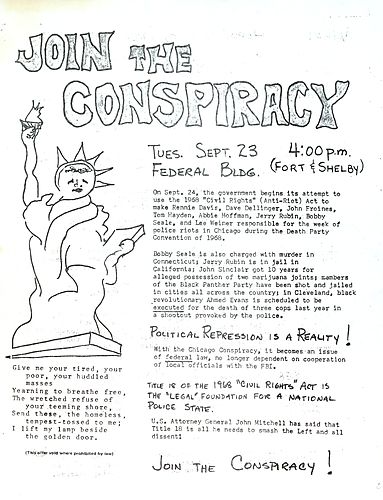 "Join the Conspiracy" Flyer