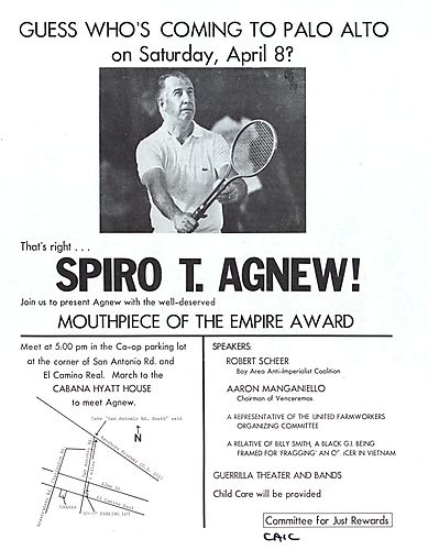 "Guess Who's Coming to Palo Alto?" Flyer