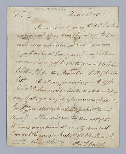 Alexander Scott Bullitt to Henry Lee