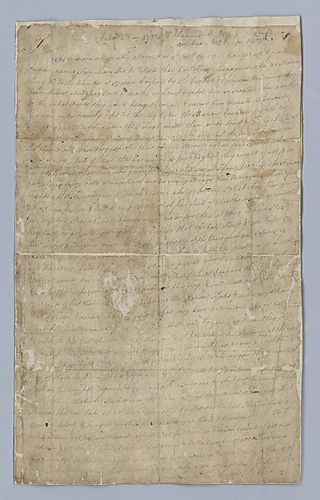 Robert Stobo to Colonel Innes