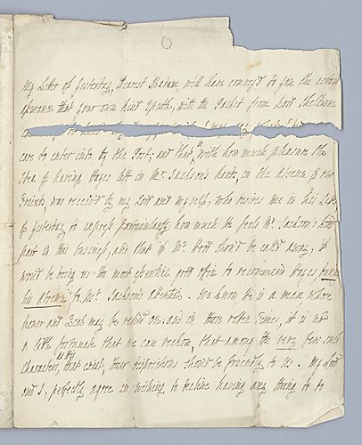 Hester Grenville Pitt to Madame [Hood]