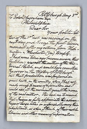 Neville B. Craig to Edward D. Ingraham