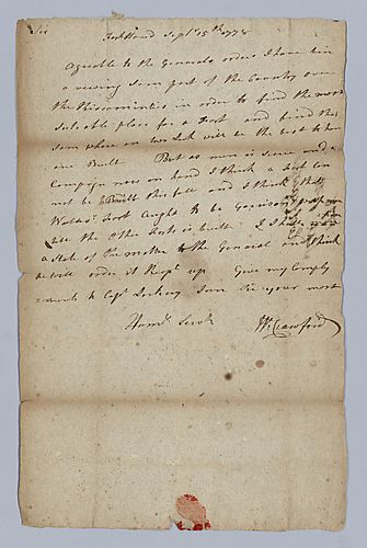 William Crawford to Archibald Lochry