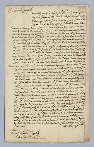 William Carruthers, Jr., Deposition