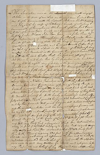 William Dunning, Indenture