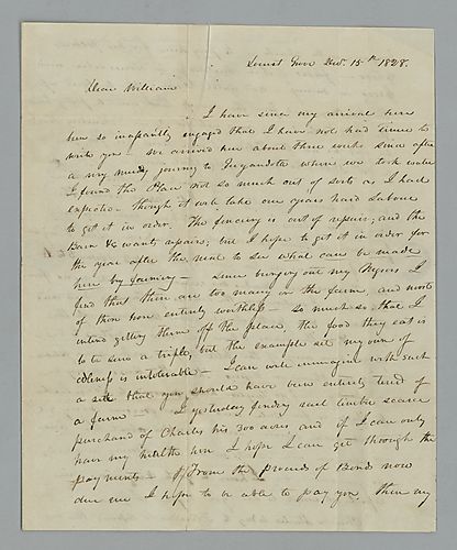 George W. Hancock to William Croghan Jr.