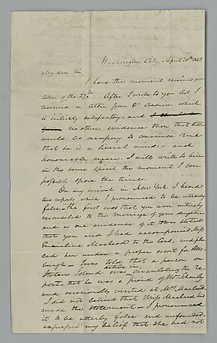 Thomas Sidney Jesup to William Croghan Jr.