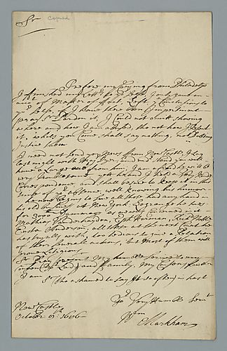 William Markham to [William Penn]
