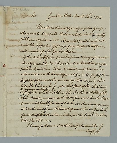 George Mason to Arthur Lee