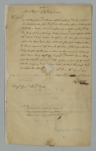 Archibald Lochry to Edward Hand