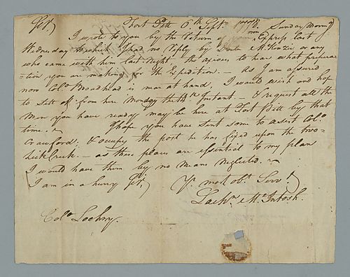 Lachlan McIntosh to Archibald Lochry
