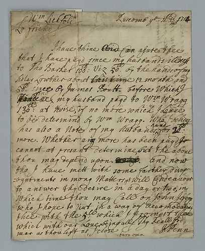 Hannah Penn to William Lickfold
