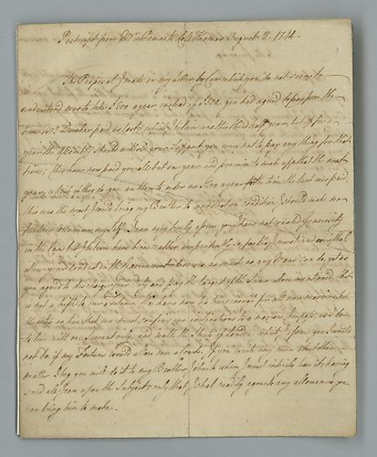 Thomas Penn, Extracts of letters to and from Colonel Thomas and John Penn