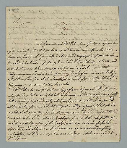 Thomas Penn to Benjamin Chew