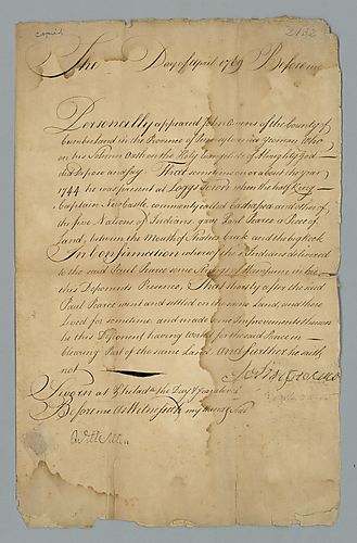 John Owens, Deposition