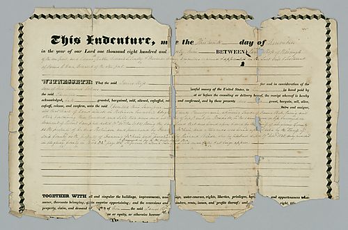 James Ross Indenture