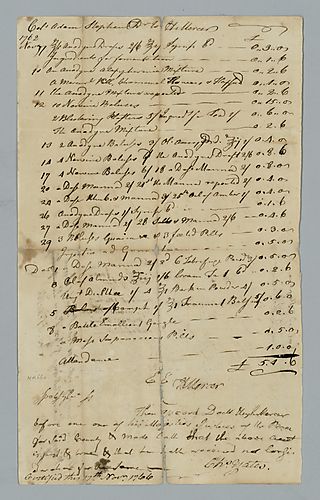 Adam Stephen to Hugh Mercer