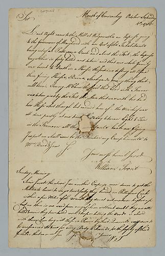William Trent to James Burd