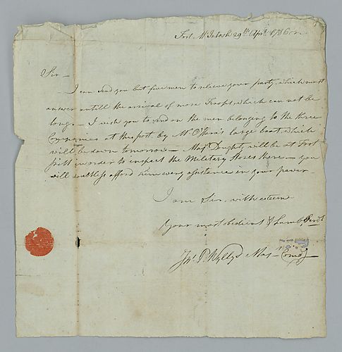 John P. Wyllys to John Armstrong