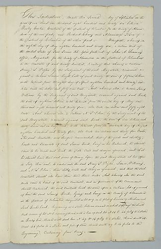 Carlin, Wesley Indenture