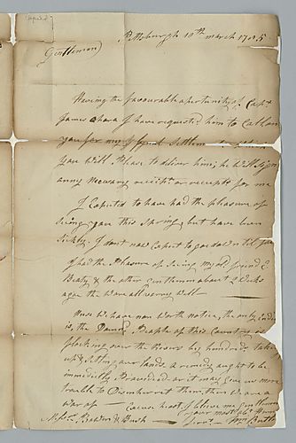 William Butler to Thomas Bowers