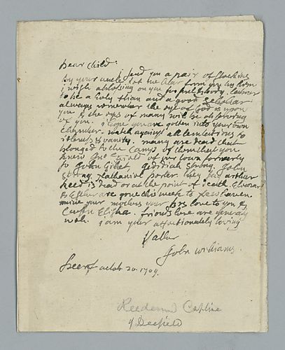 John Williams to Stephen Williams