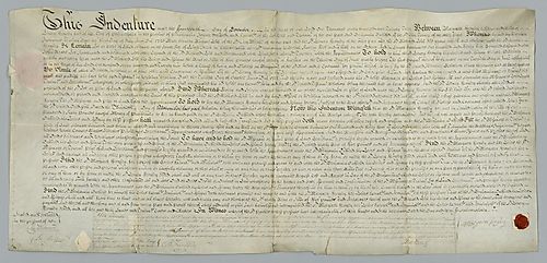 Margaret Froyley, Indenture