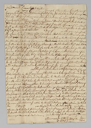 Joseph Chambers vs. George Johnston
