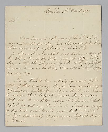 Conway Richard Debbs to George Mercer [LM p311-312]