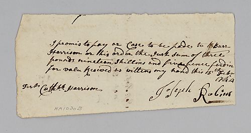 Joseph Robin’s debt to Burr Harrison