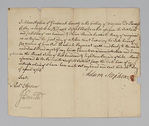 Adam Stephen’s debt to Joseph Beeler