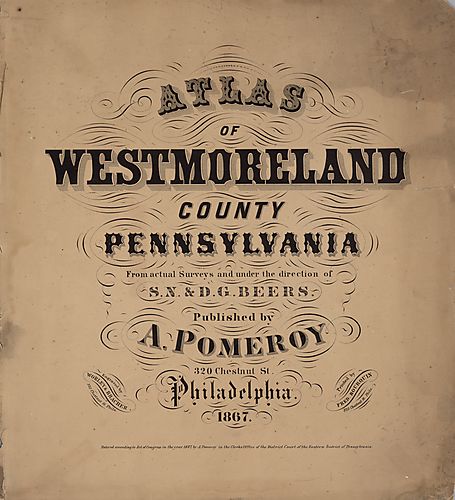 Atlas of Westmoreland County, Pennsylvania