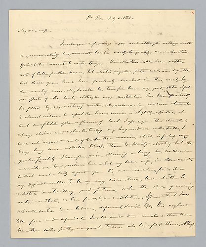 H. M. Brackenridge to Caroline Brackenridge