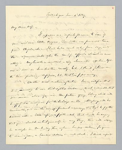 H. M. Brackenridge to Caroline Brackenridge