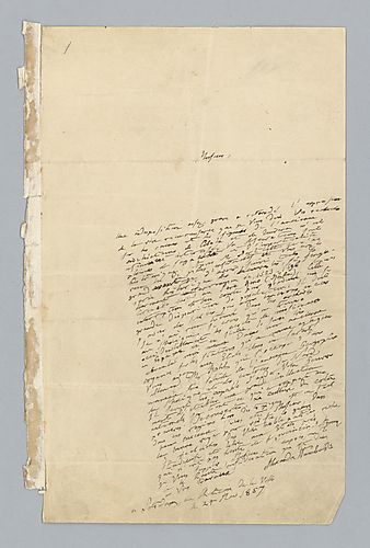 Alexander Humboldt to H. M. Brackenridge (LB# 01)