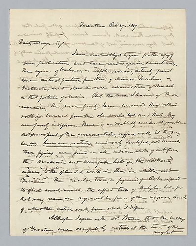 H. M. Brackenridge to Brantz Mayer