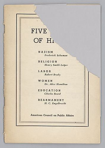 "Five Years of Hitler"