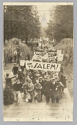 Hunger March on Salem, OR