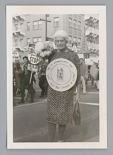 "Don't Hurt Those Children in Vietnam" Protest