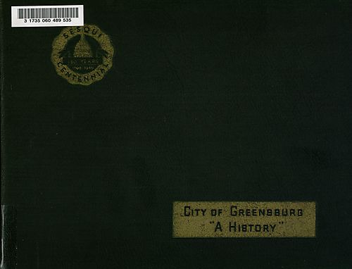 City of Greensburg : "a history"